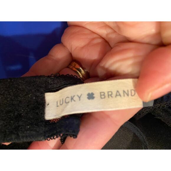 Lucky Brand Black Bra 38C Padded - Picture 3 of 8